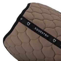 Tapis de selle mixte Black Line Equestro Noix