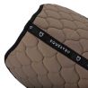 Tapis de selle mixte Black Line Equestro Noix