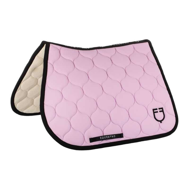 Tapis de selle mixte Black Line Equestro Orchidée Tapis de selle mixte Black Line Equestro Orchidée