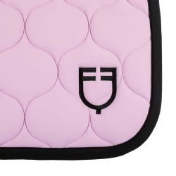 Tapis de selle mixte Black Line Equestro Orchidée