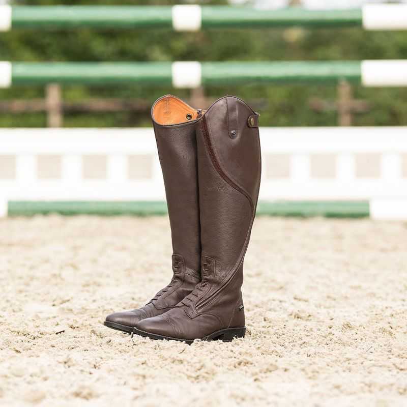Bottes d'équitation Tamar Junior larges QHP Bottes d'équitation Tamar Junior larges QHP