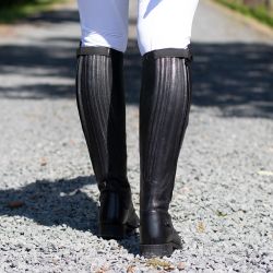 Bottes d'équitation Tamar Junior larges QHP