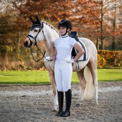 Pantalon d'équitation Kae Junior Basanes grip QHP