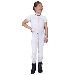 Pantalon d'équitation Kae Junior Basanes grip QHP