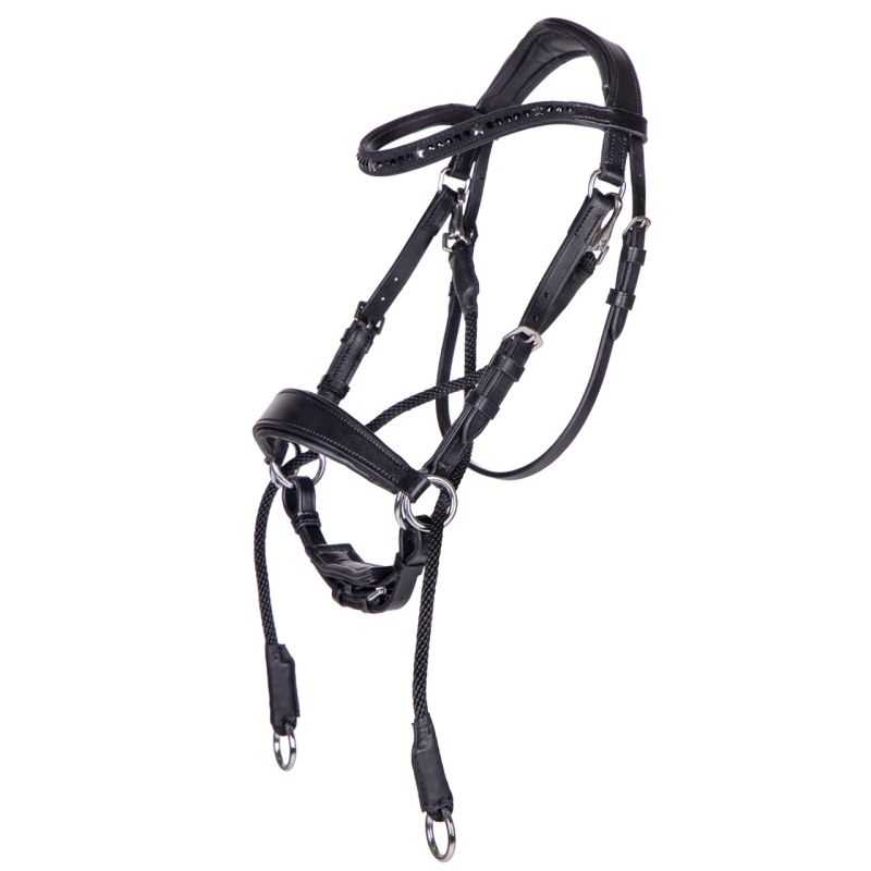 Bridon sans mors Poney Thunderbolt QHP Bridon sans mors Poney Thunderbolt QHP