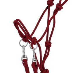 Licol corde Color avec rênes Q-Essentials