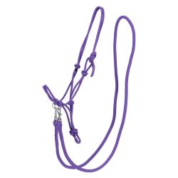 Licol corde Color avec rênes Q-Essentials