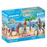 Starter pack amelia et ben avec chevaux Playmobil