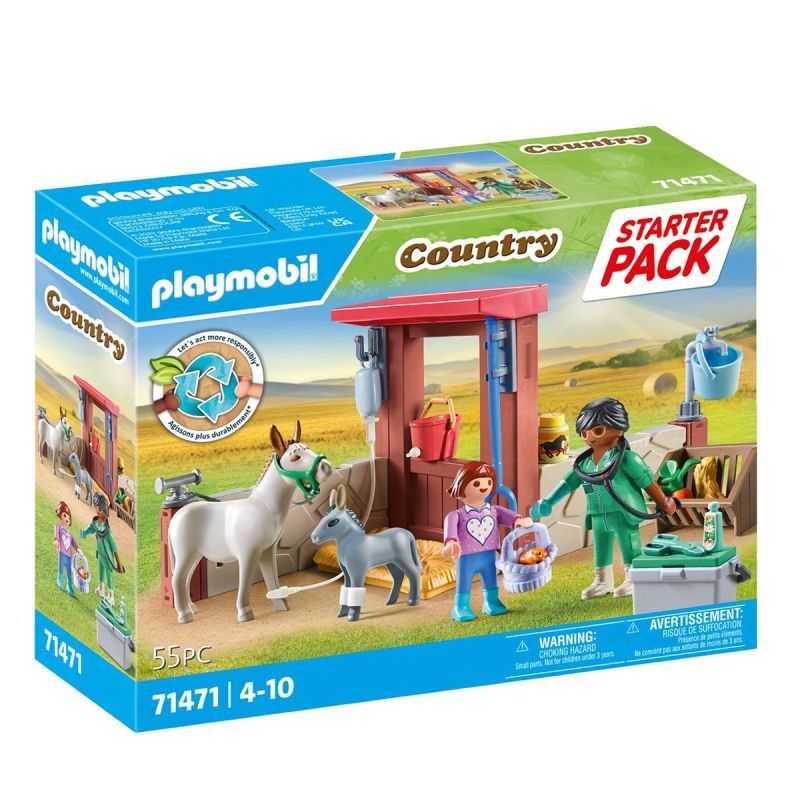Vétérinaire avec animaux de la ferme Playmobil Vétérinaire avec animaux de la ferme Playmobil