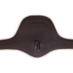Sangle bavette avec fourrure détachable QHP