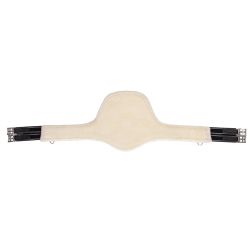 Sangle bavette avec fourrure détachable QHP