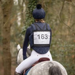 Porte-dossard avec zip QHP