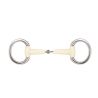 Mors à olive simple brisure anneaux plats Happy Mouth