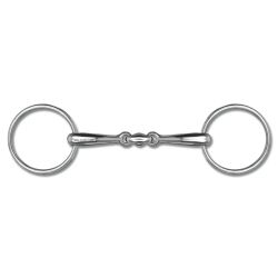 Mors deux anneaux double brisure 18 mm i