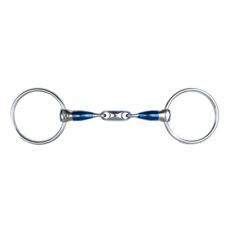 Mors a Anneaux Mobiles Sweat Iron Double Brisure
