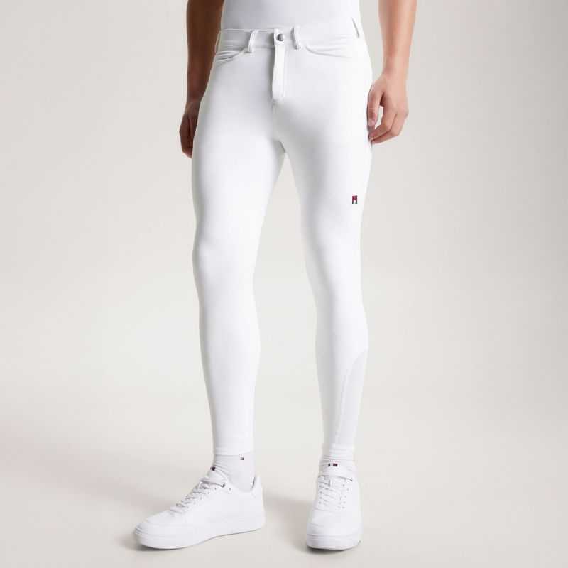 Pantalon d'équitation pour homme PRO Blanc Tommy Hilfiger