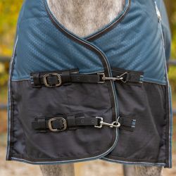 Couverture d'extérieur 1200D 150 G avec cou Collection QHP