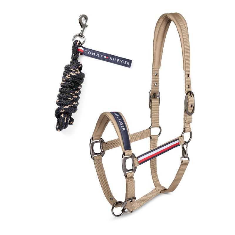 Ensemble licol et longe Yale Taupe Tommy Hilfiger Ensemble licol et longe Yale Taupe Tommy Hilfiger