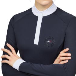 Polo de concours femme Strass Taylor Tommy Hilfiger FW25