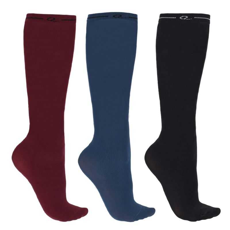 Chaussettes d'équitation QHP Lot de 3 paires