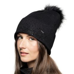 Bonnet femme Ikerasac Noir Salsa Flags&Cup