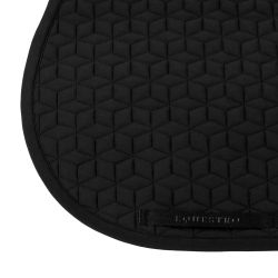 Tapis de selle mixte cube Equestro Noir