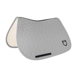 Tapis de selle mixte cube Equestro Frost grey
