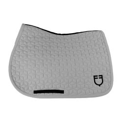 Tapis de selle mixte cube Equestro Frost grey