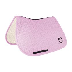 Tapis de selle mixte cube Equestro Orchidée
