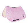 Tapis de selle mixte cube Equestro Orchidée