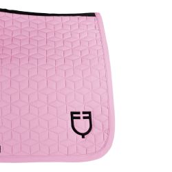 Tapis de selle mixte cube Equestro Orchidée
