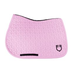 Tapis de selle mixte cube Equestro Orchidée