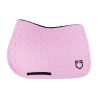 Tapis de selle mixte cube Equestro Orchidée