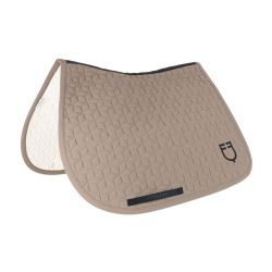 Tapis de selle mixte cube Equestro Noix