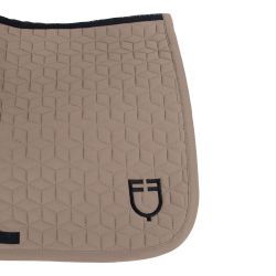 Tapis de selle mixte cube Equestro Noix
