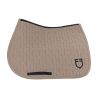 Tapis de selle mixte cube Equestro Noix