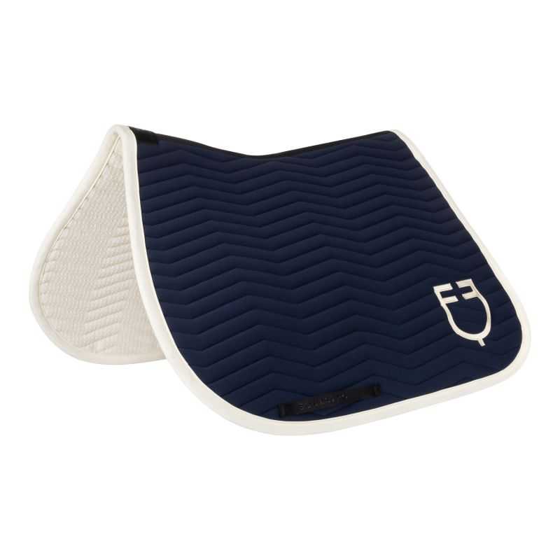 Tapis de selle mixte Wave Equestro Marine antique White Tapis de selle mixte Wave Equestro Marine antique White