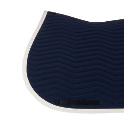 Tapis de selle mixte Wave Equestro Marine antique White
