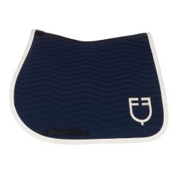 Tapis de selle mixte Wave Equestro Marine antique White