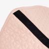 Tapis de selle mixte cube Equestro Rose pâle