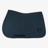 Tapis de selle mixte cube Equestro Marine