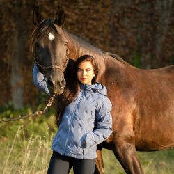 Doudoune imperméable pour femme Napasoq Bleu marlin Flags&Cup