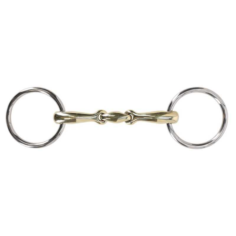 Mors 2 anneaux double brisure anatomique Argentan QHP
