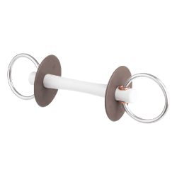 Mors 2 anneaux 7.5 cm droit canon soft Beris