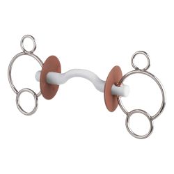 Mors pessoa 3 anneaux passage de langue canon soft Beris 