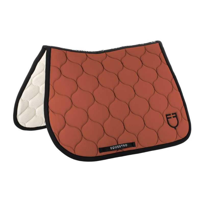 Tapis de selle mixte Black Line Equestro Redwood Tapis de selle mixte Black Line Equestro Redwood
