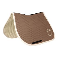 Tapis de selle mixte Wave Equestro Noix antique White