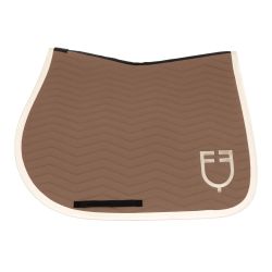Tapis de selle mixte Wave Equestro Noix antique White