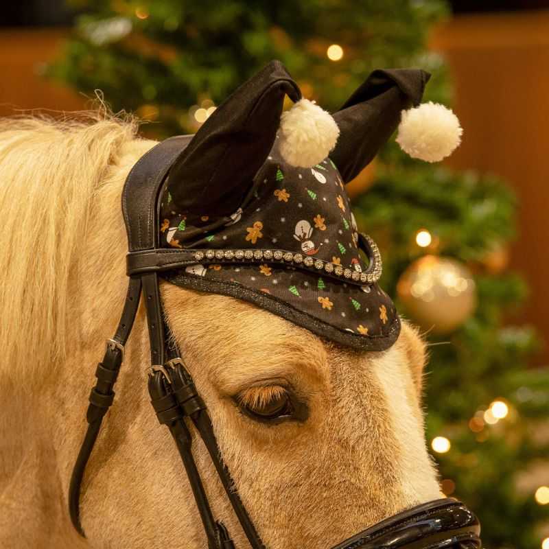 Bonnet de Noël pour chevaux QHP