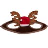 Bonnet de Noël avec bois pour chevaux QHP